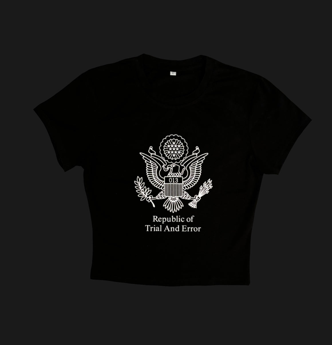 Passport baby tee